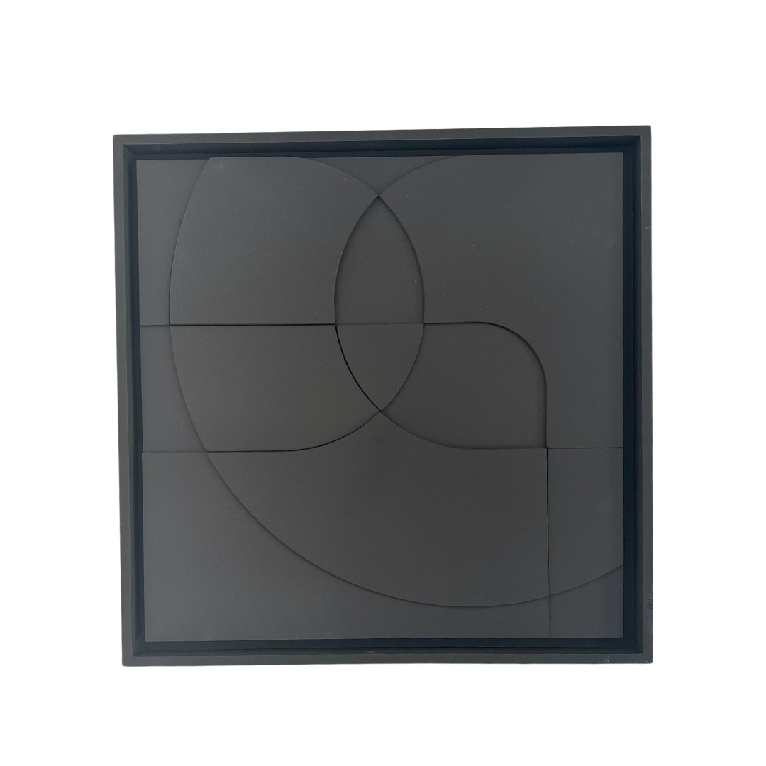 Black Semi Circle (600 mmx 600 mm)