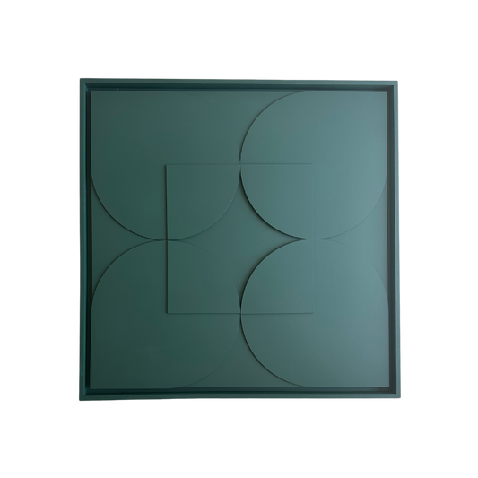 All Green 4 Circles (800 mm x 800 mm)